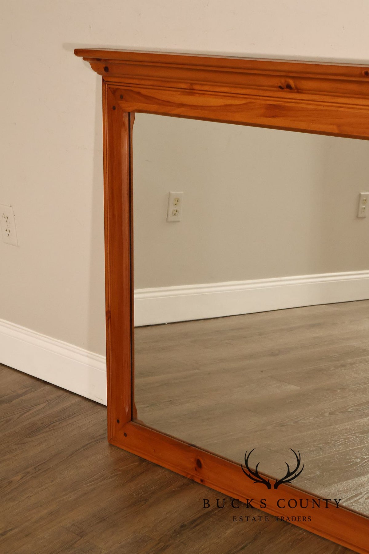 Ethan Allen Pine Dresser Mirror