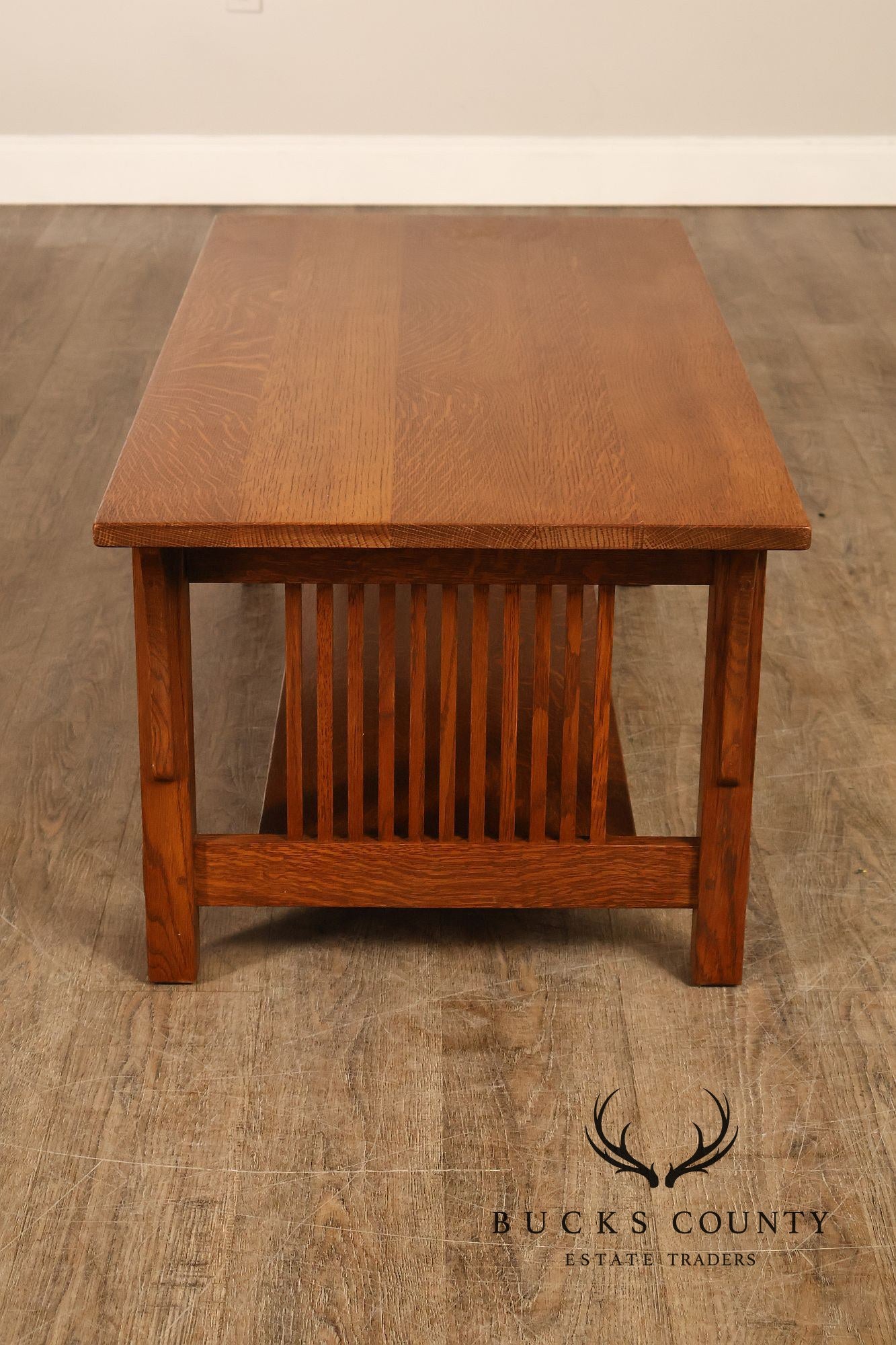 Stickley Mission Collection Oak Cocktail Table