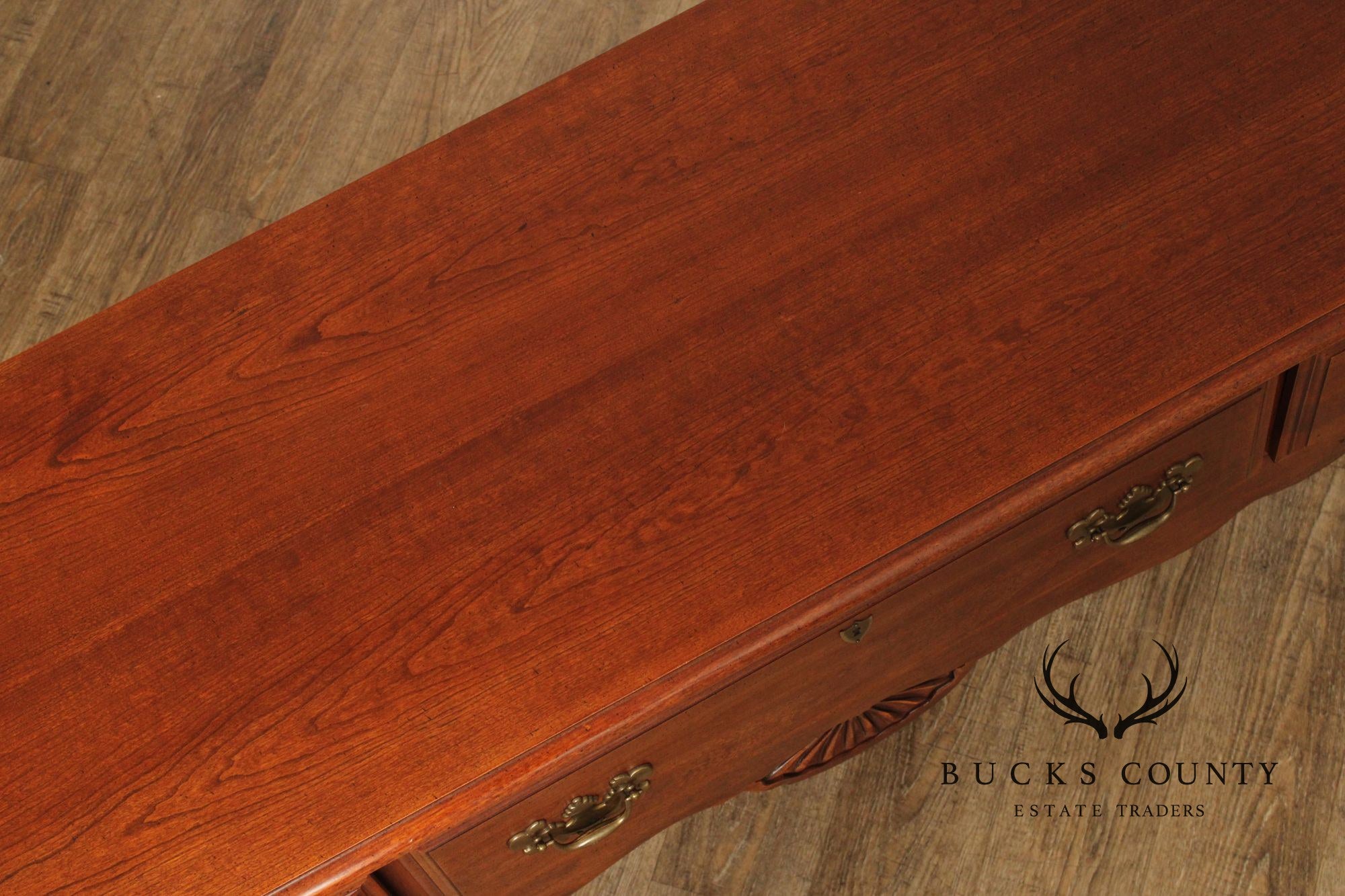 American Drew Queen Anne Style Cherry Sideboard