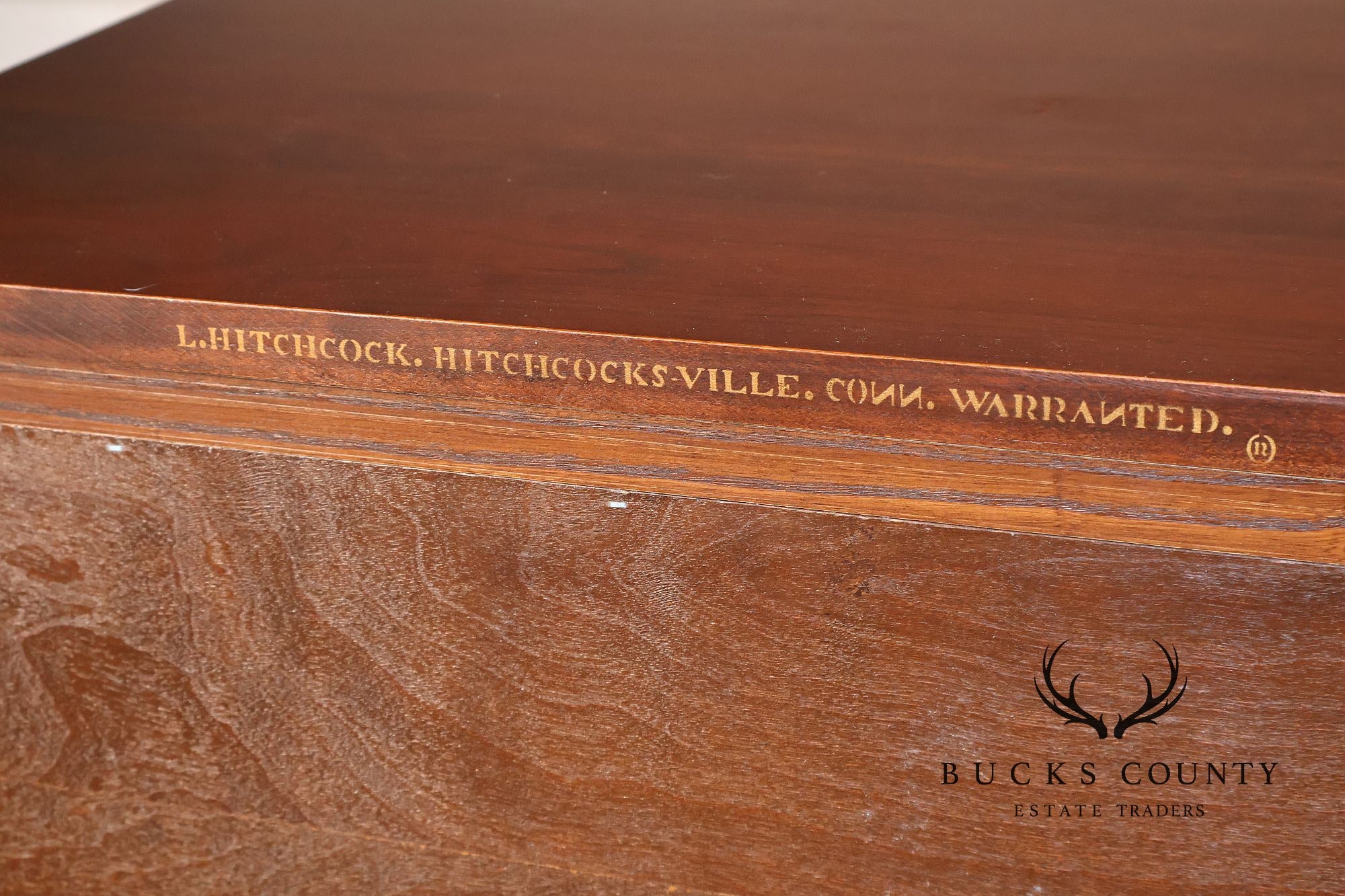 Hitchcock Colonial Style Cherry Three-Drawer Server