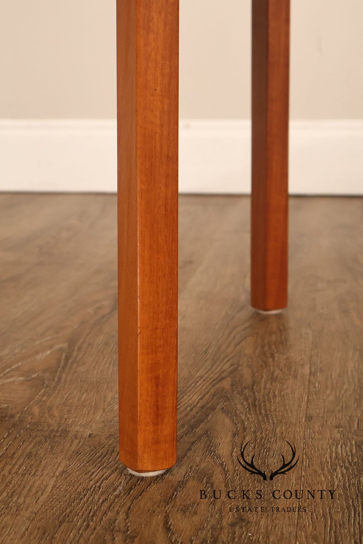 Andreas Tuck Danish Modern Teak Corner Side Table