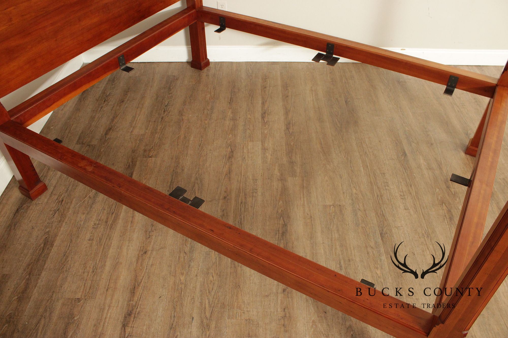 Custom Made American Cherry Four Poster Queen Size Bed