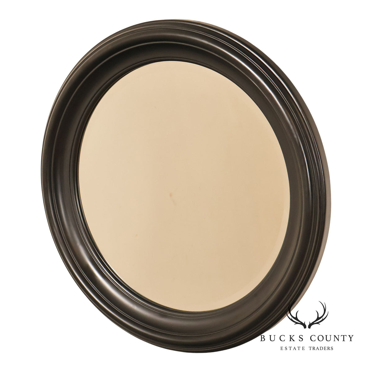 Contemporary Round Accent Mirror
