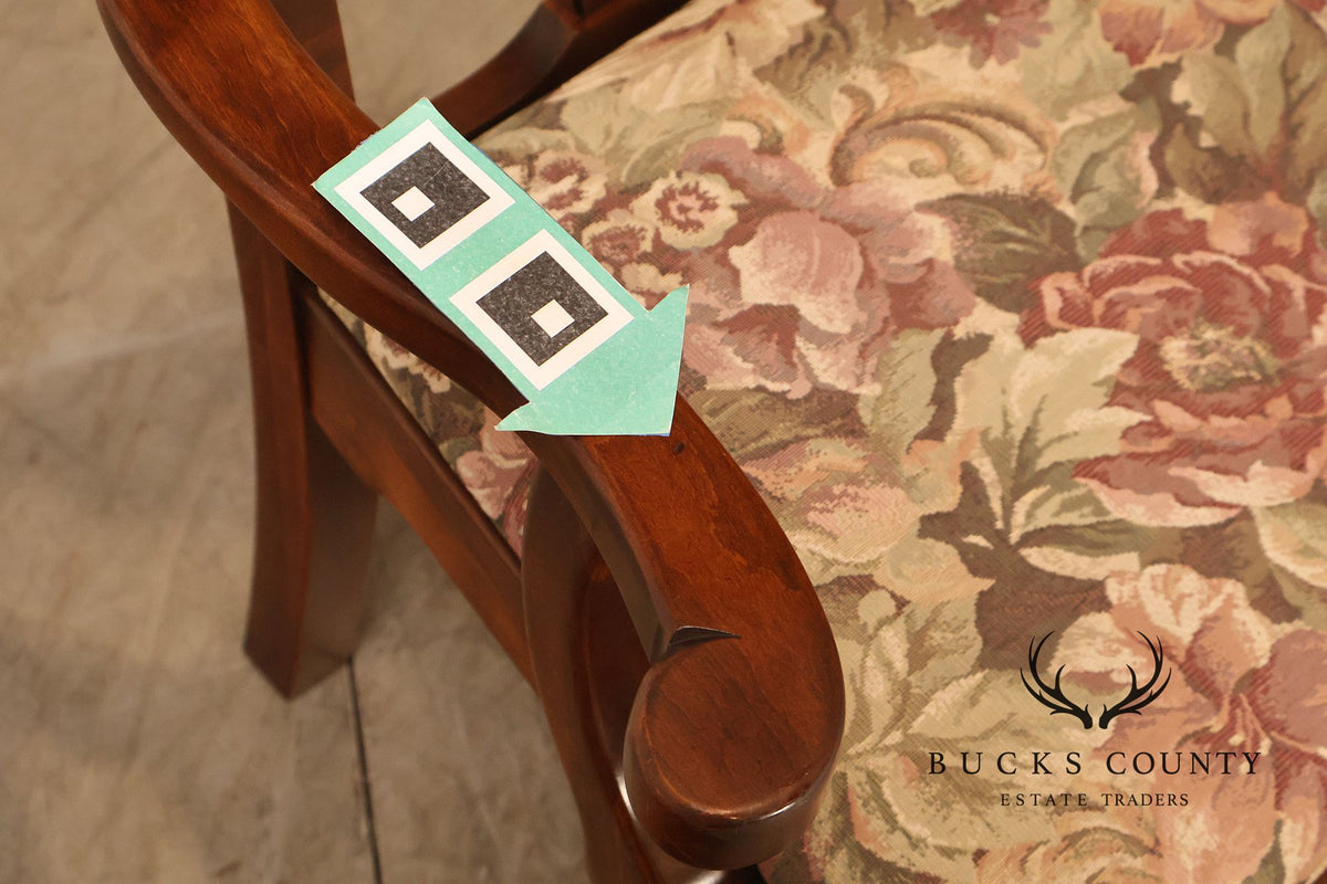 Pennsylvania House Chippendale Style Set of Six Cherry Dining Chairs