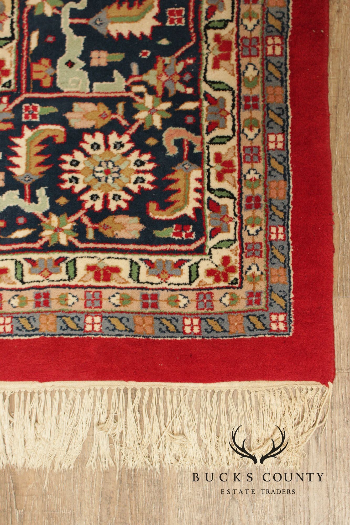 Heriz Style Wool Area Rug 12' 2" x 16' 4"