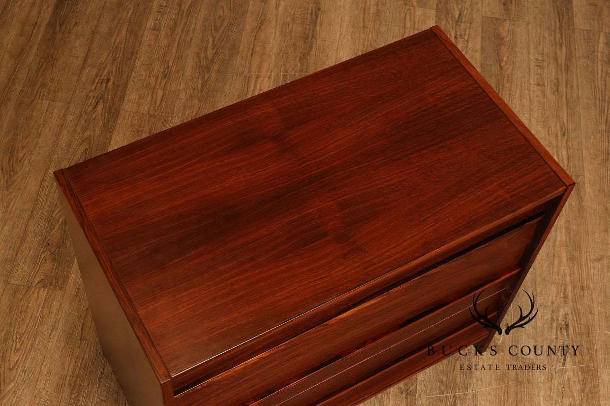 Danish Modern Rosewood Four-Drawer Chest Of Drawers