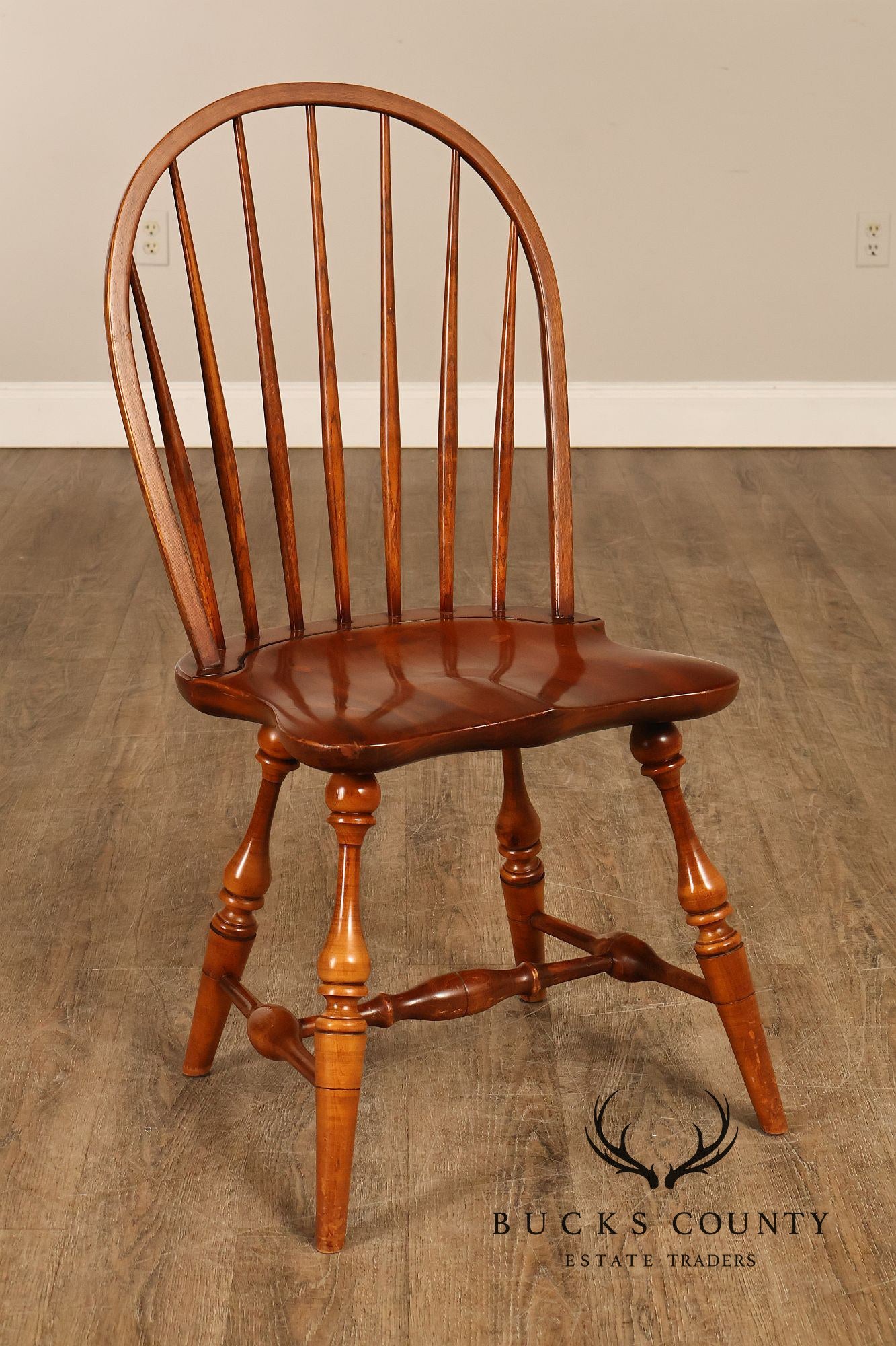 Frederick Duckloe Set of Four Windsor Dining Chairs