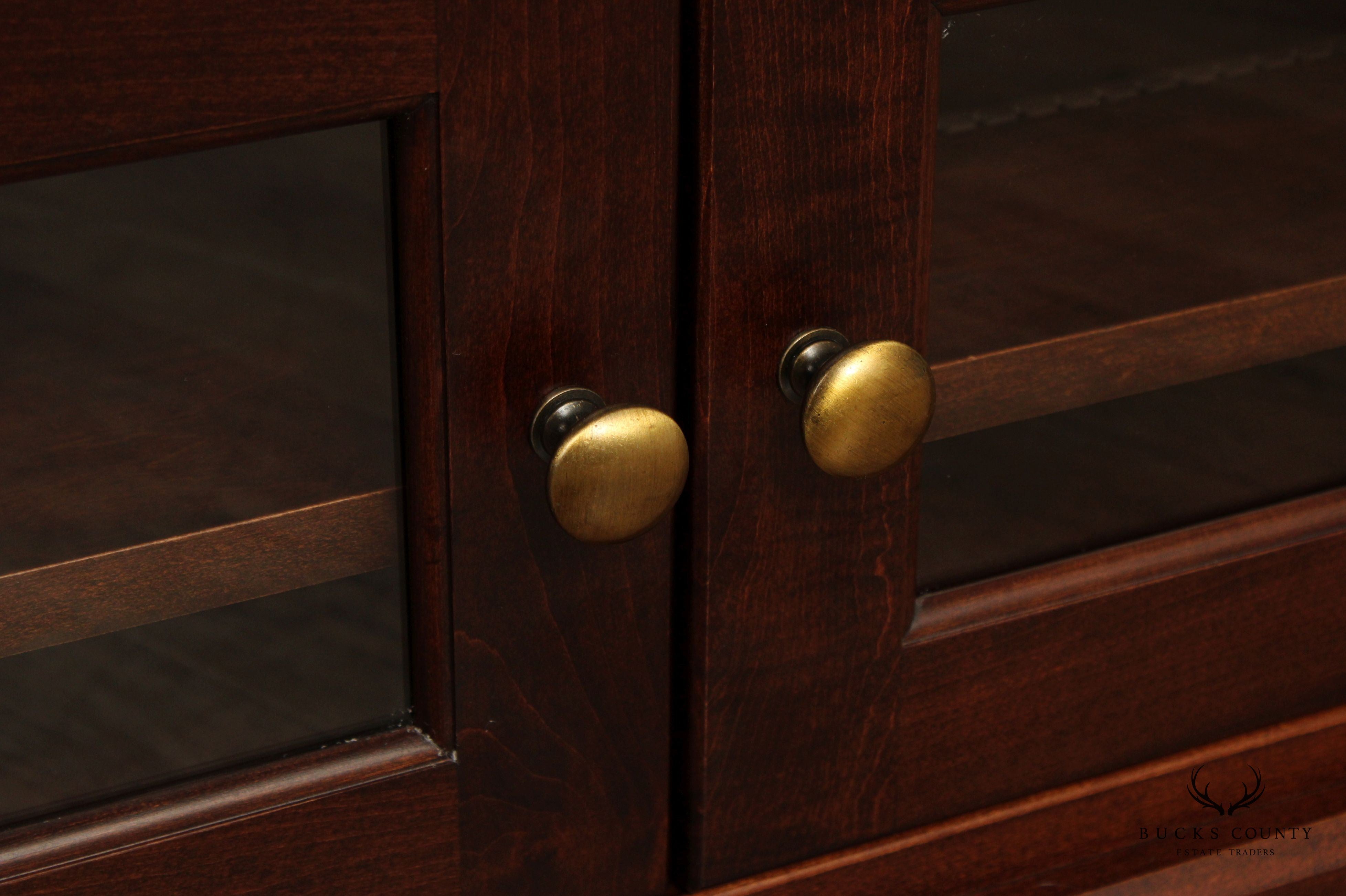 Traditional Style Media Console Cabinet