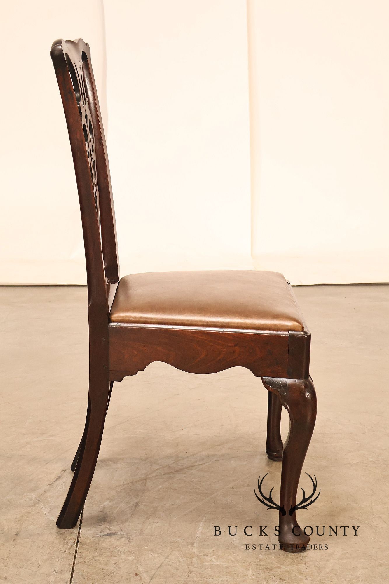Georgie III Style Antique Set of Six Mahogany Dining chairs