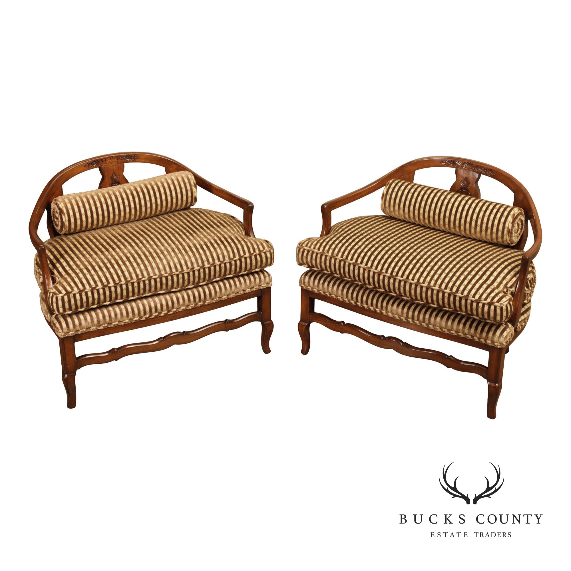 Quality Paint Of Italian Settees