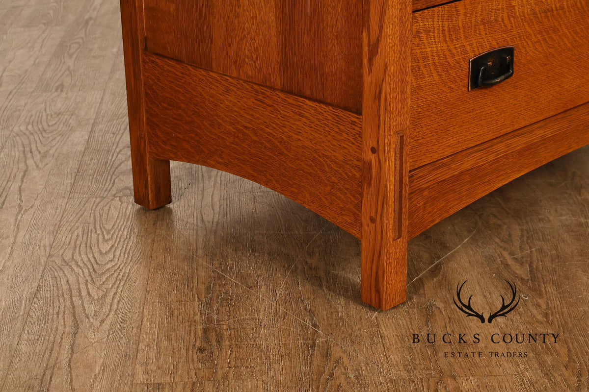 Stickley Mission Collection Oak Door Chest