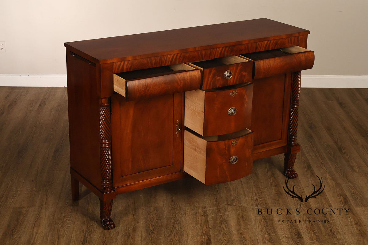 Hickory Chair William E. Poole Collection Mahogany Sideboard