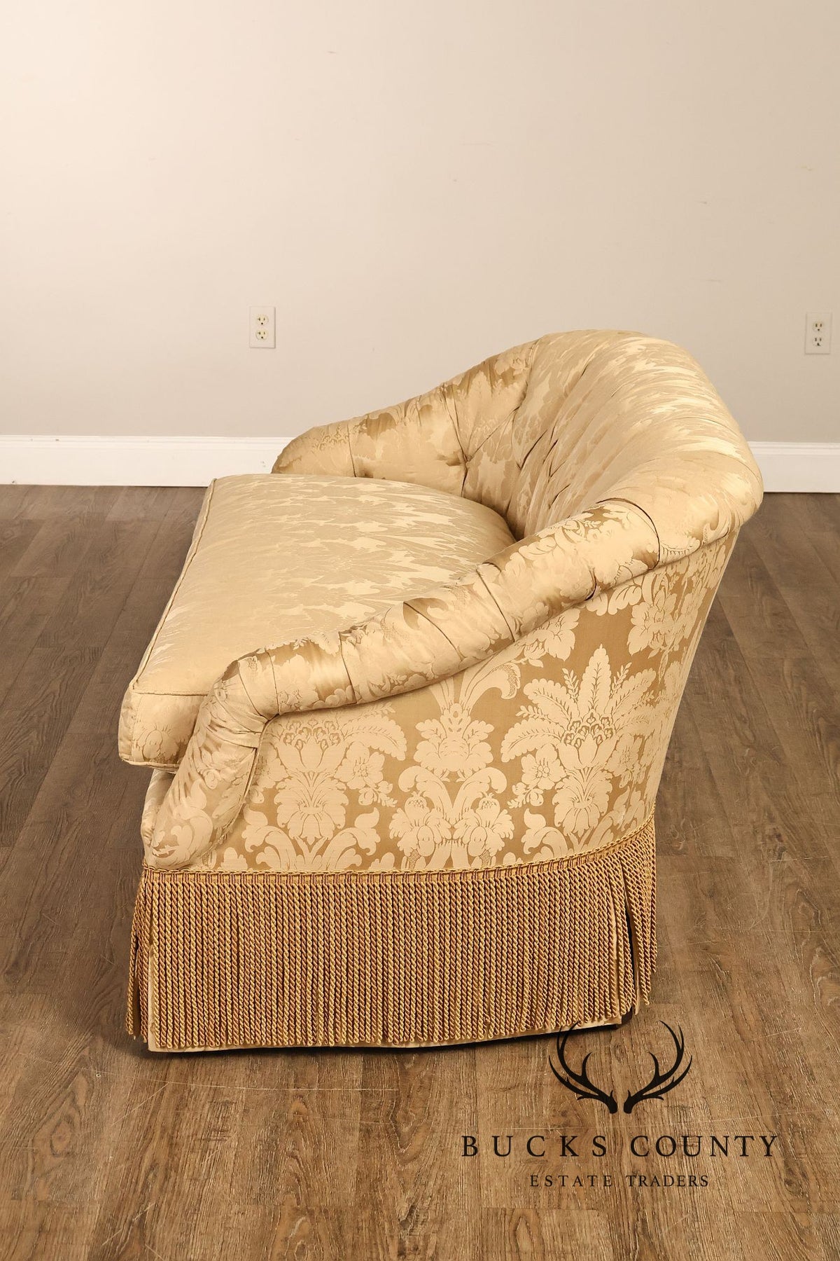 TRS Furniture Button-Tufted Upholstered Sofa