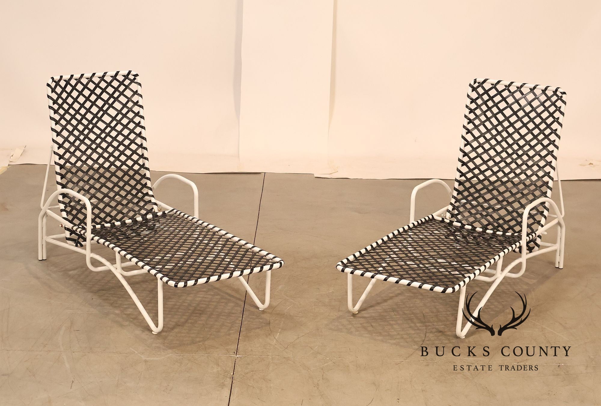 Brown Jordan Tamiami Pair Of Outdoor Chaise Lounges
