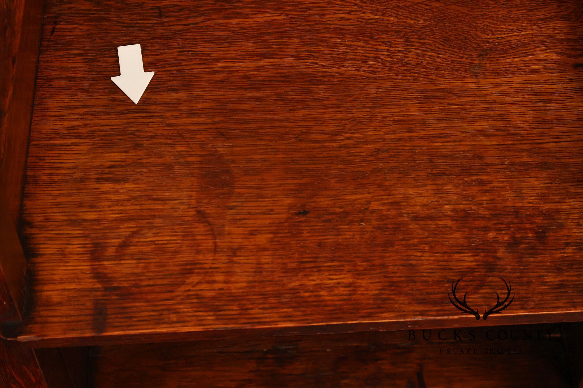 Stickley Brothers Antique Mission Oak Magazine Stand Bookcase