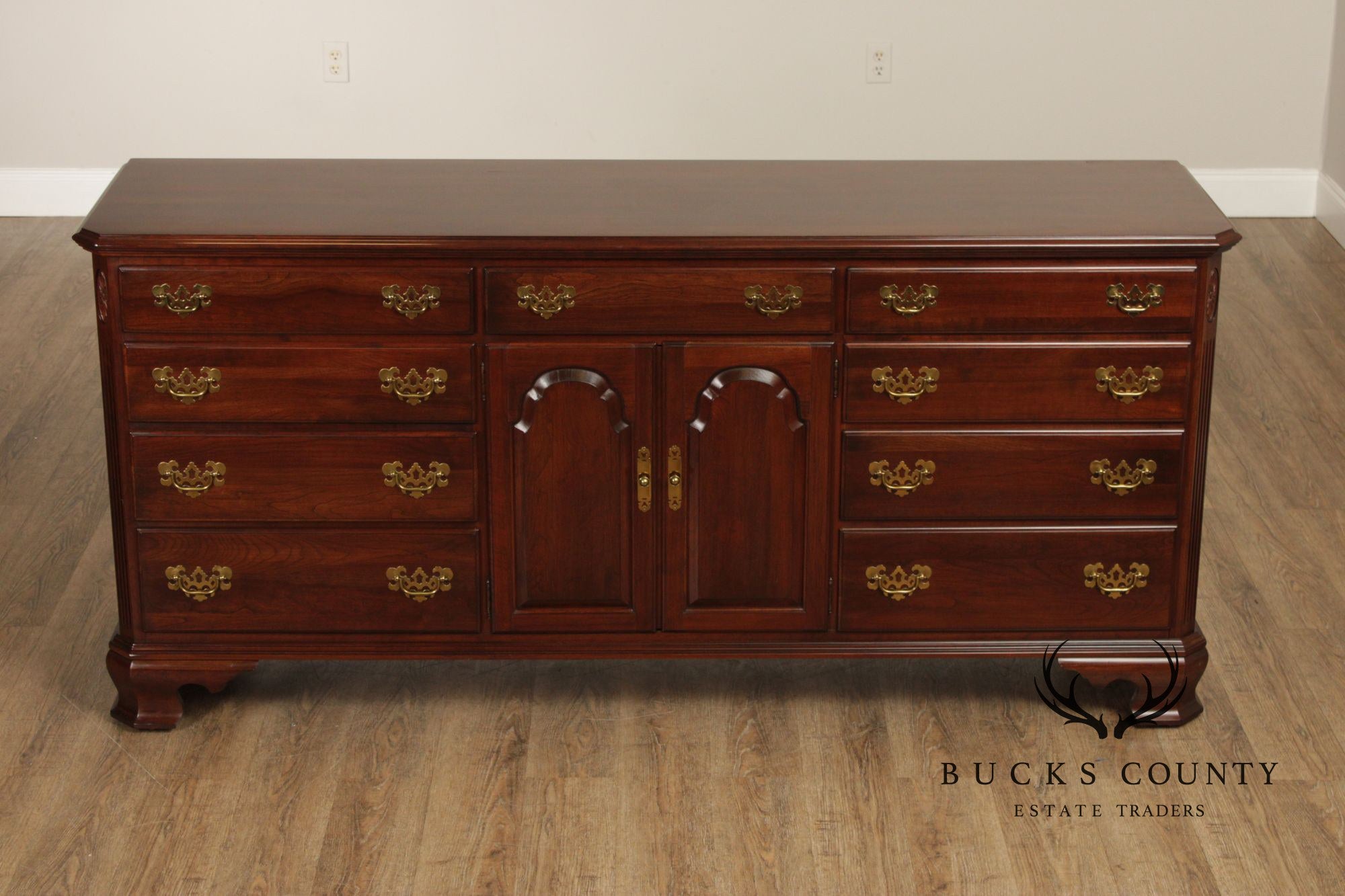 Ethan Allen Georgian Court Cherry Dresser