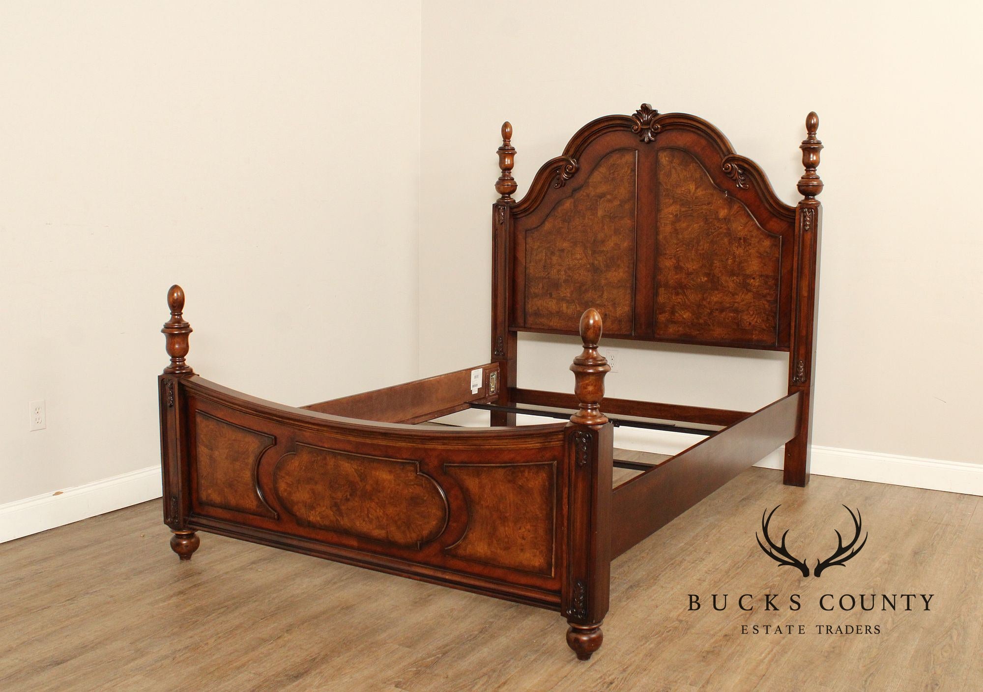 Pulaski Furniture 'Ashton Park' Burlwood Queen Bedframe