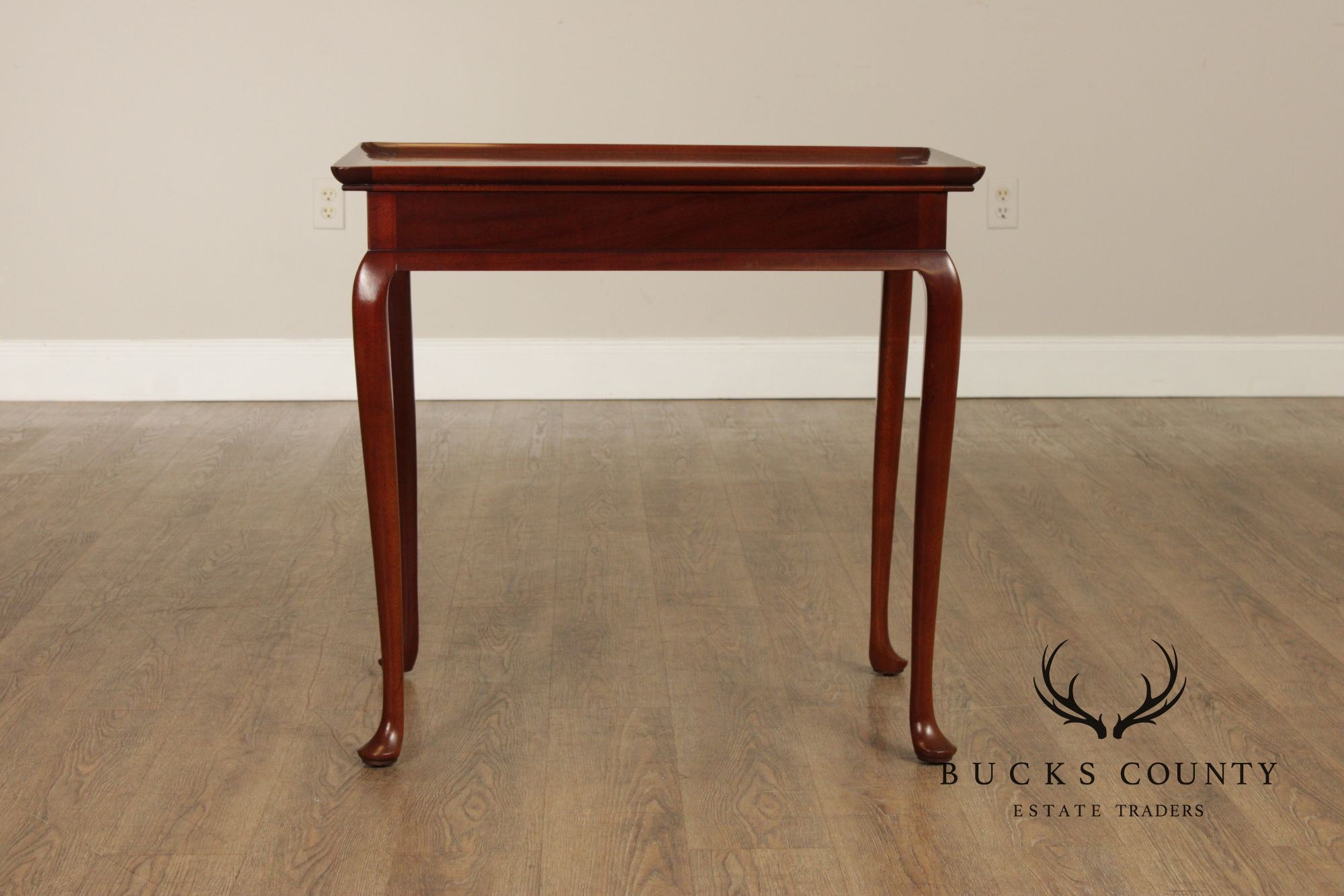 Kindel Winterthur Reproduction Mahogany Side Table