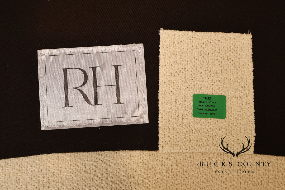 RH Restoration Hardware 'Sylvain' Organic Modern Sofa