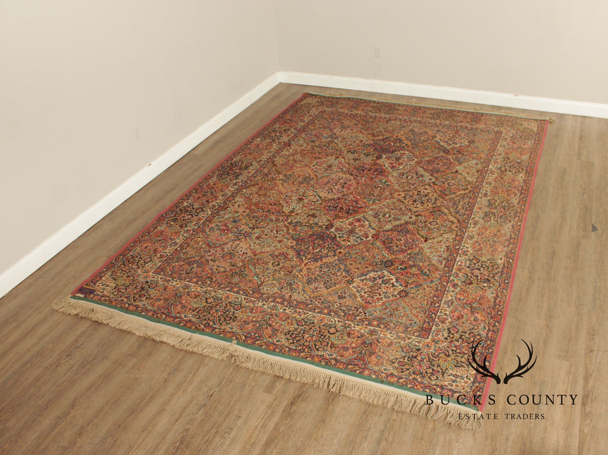 Karastan Kirman Wool Area Rug  8,8" X 12'