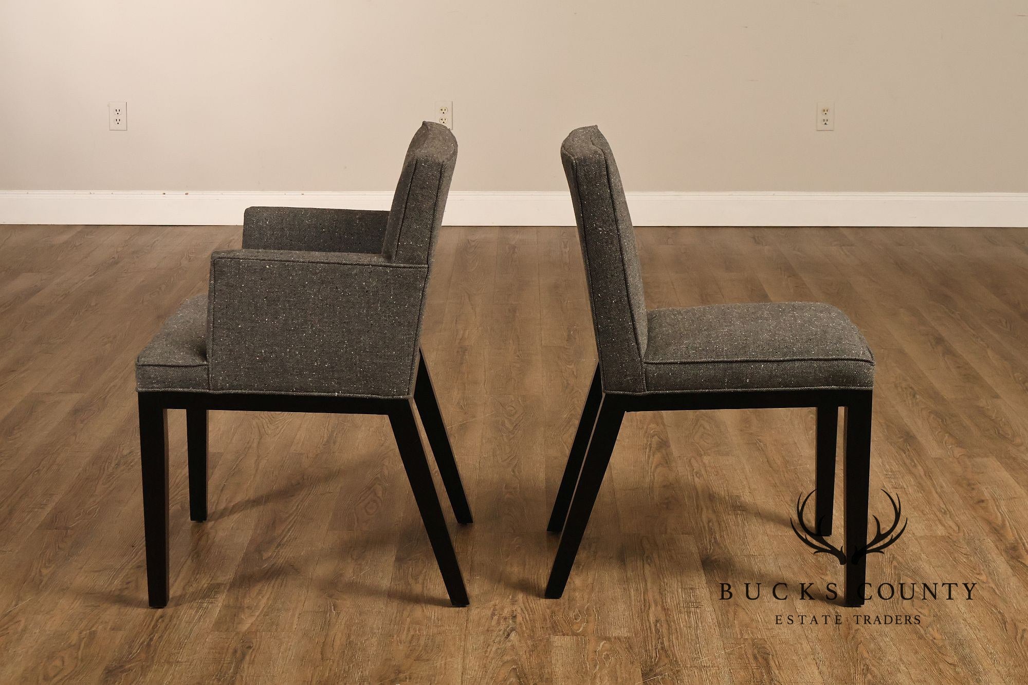 Mitchell Gold Bob Williams Modern Set of Six Dining Chairs