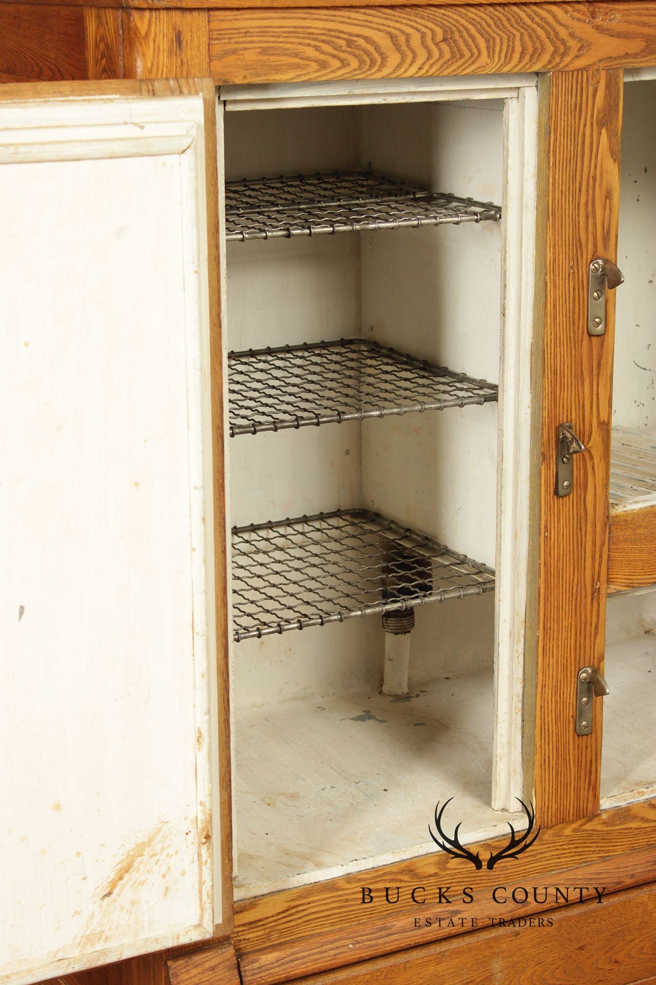 M. Poet & Sons Antique Oak Ice Box