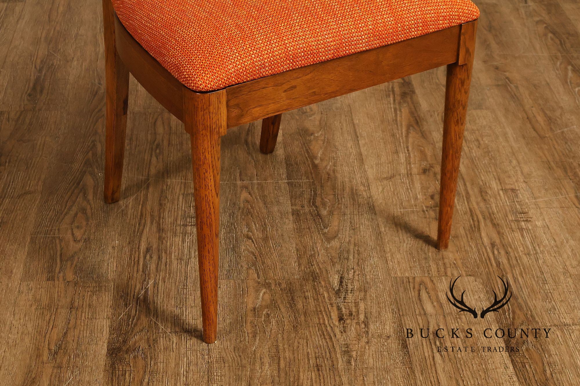 Broyhill 'Brasilia' Mid Century Modern Set of Four Walnut Dining Chairs