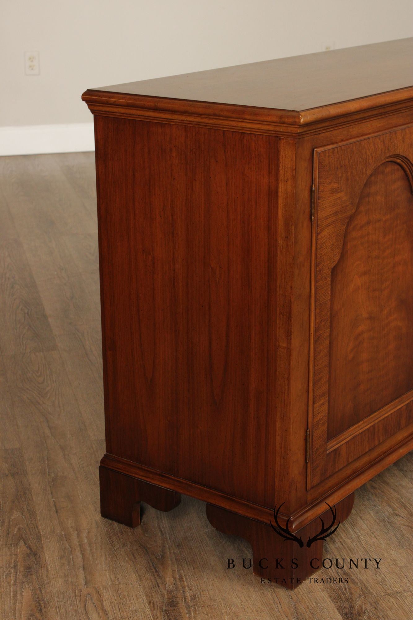 Baker Milling Road Georgian Style Walnut Buffet Sideboard