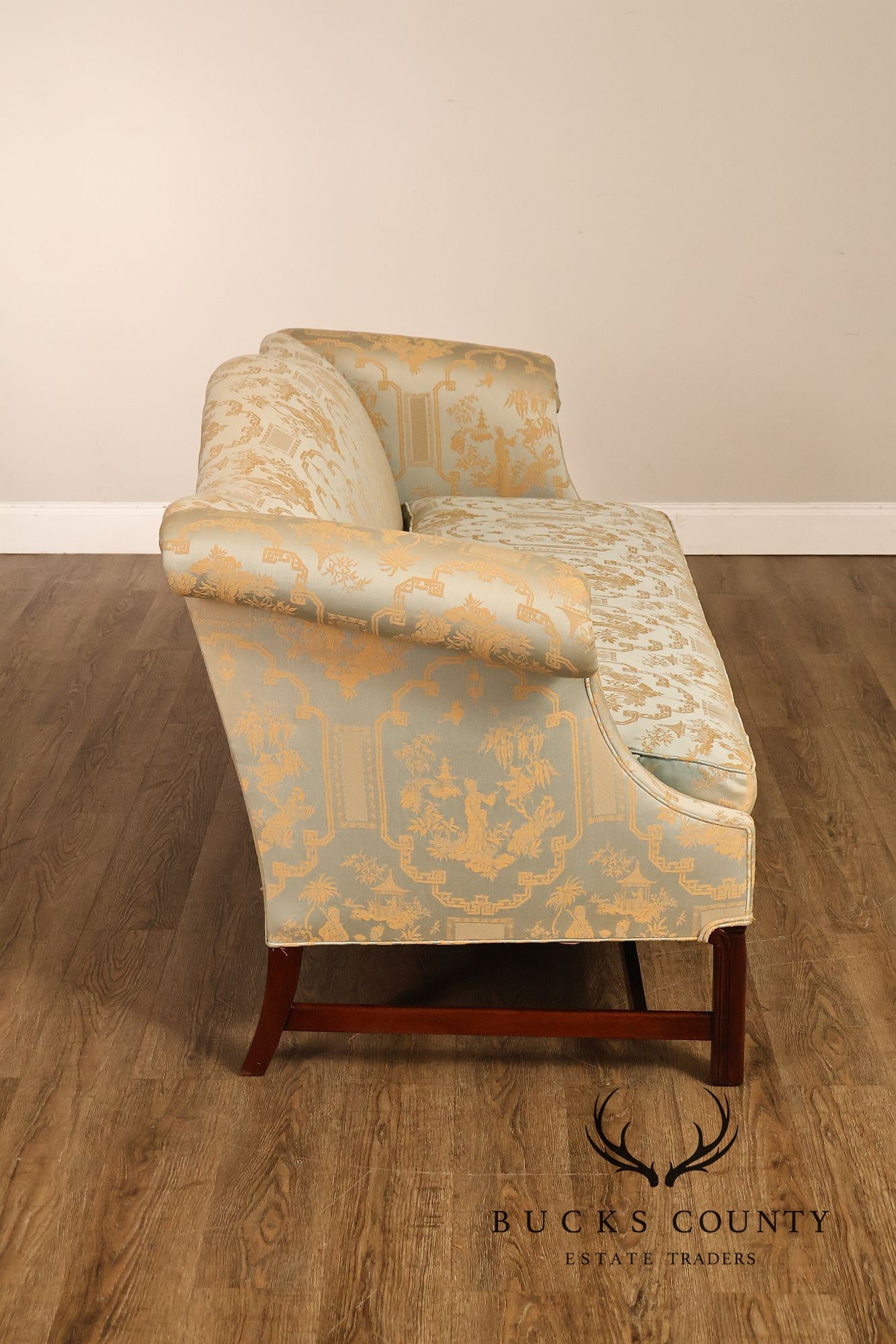 Hickory Chair Chippendale Style Mahogany Sofa