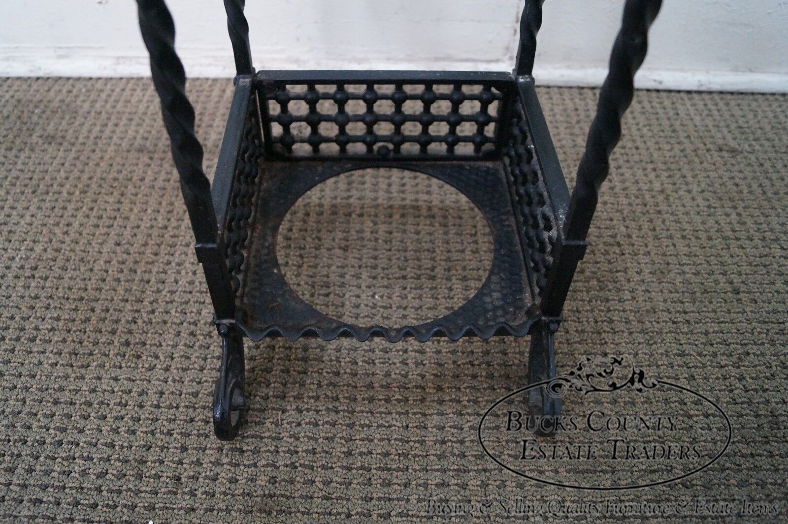 Bradley & Hubbard Antique Cast Iron Cane Stand