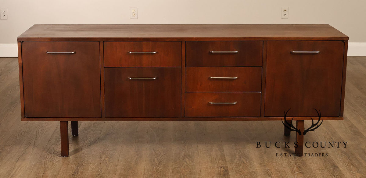 Mid Century Modern Walnut Credenza