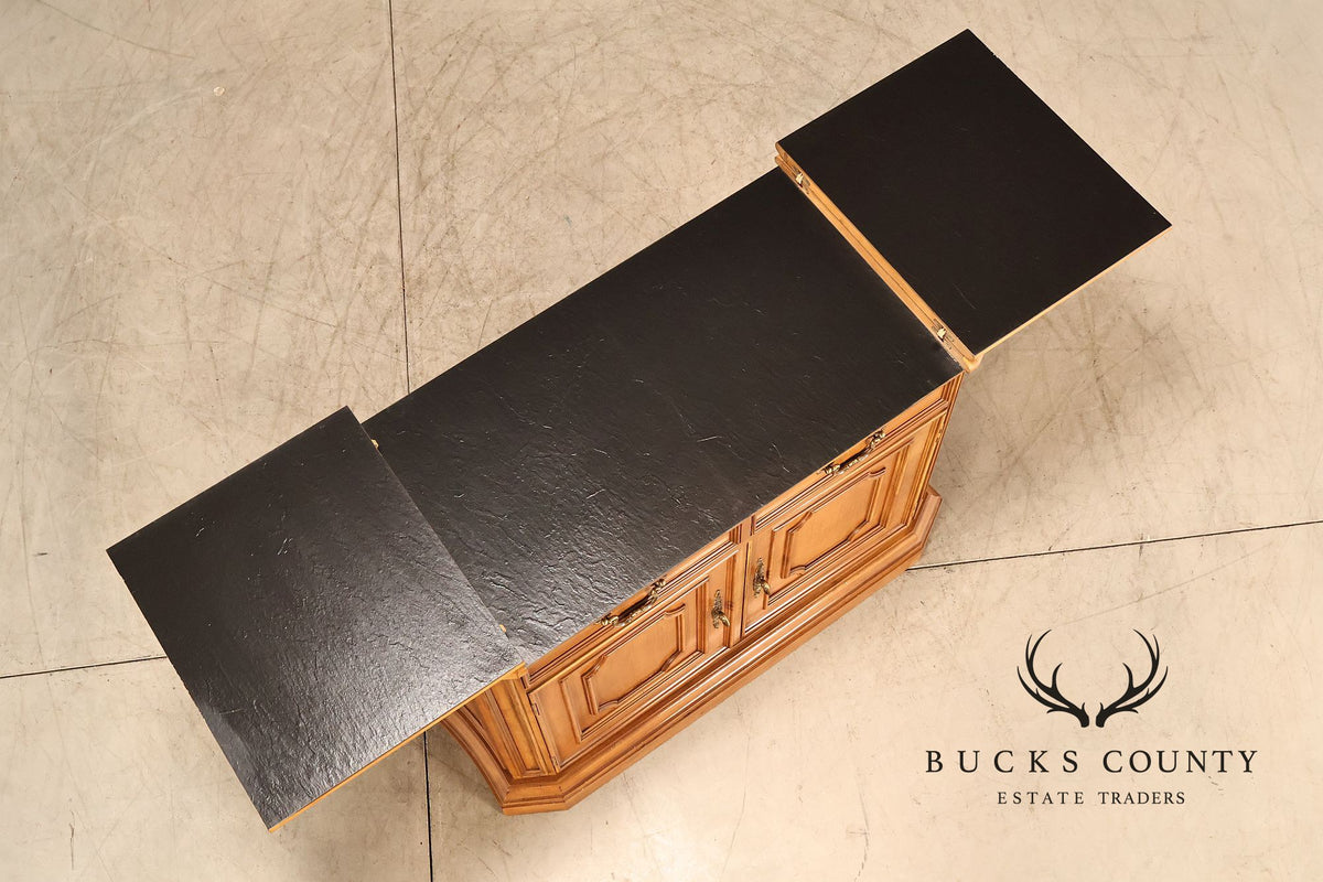 Century Furniture Regency Style Flip Top Server