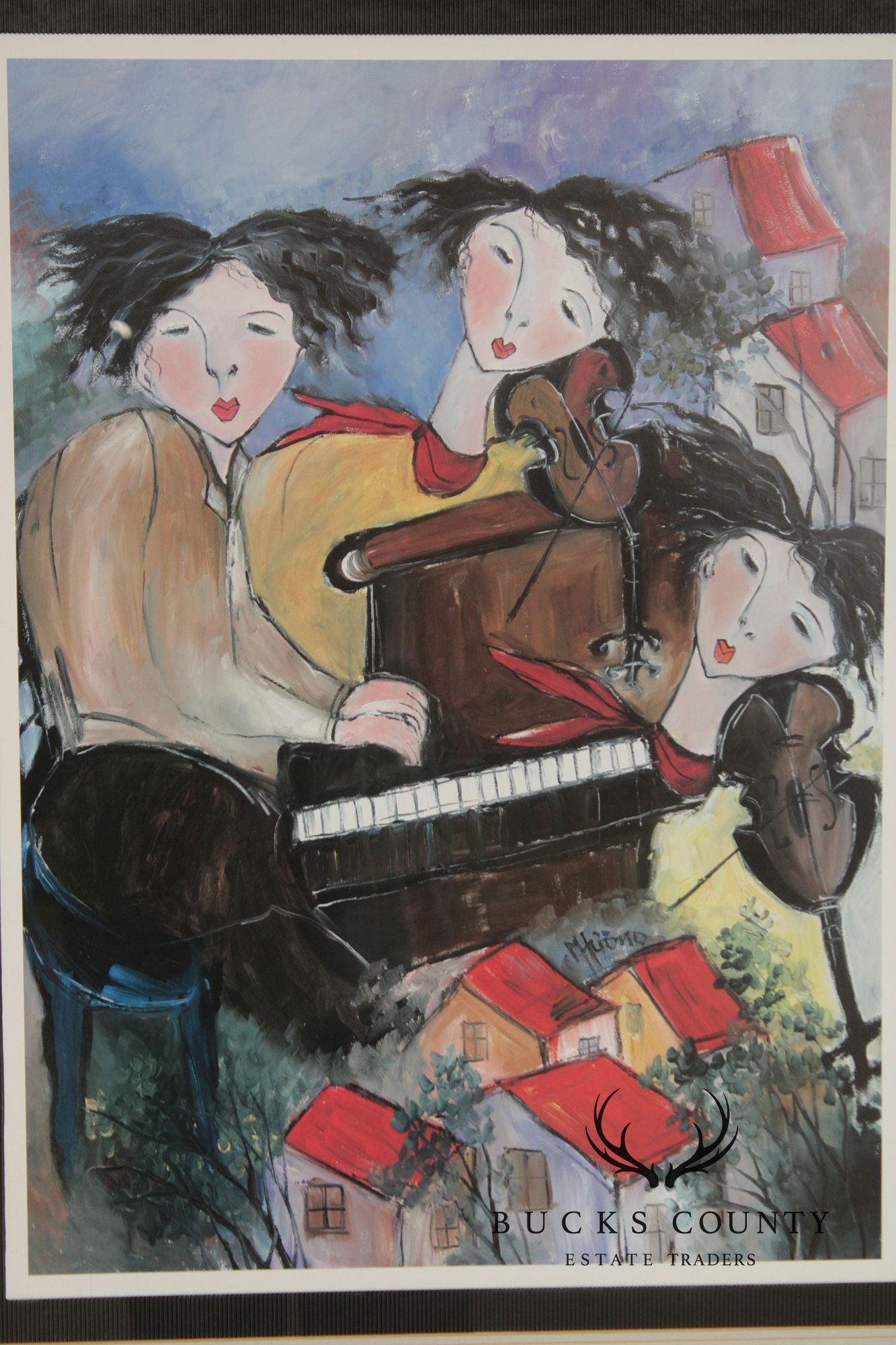Patricia Nguyen Minh-Huong Framed Print, 'Sweet Melodie'