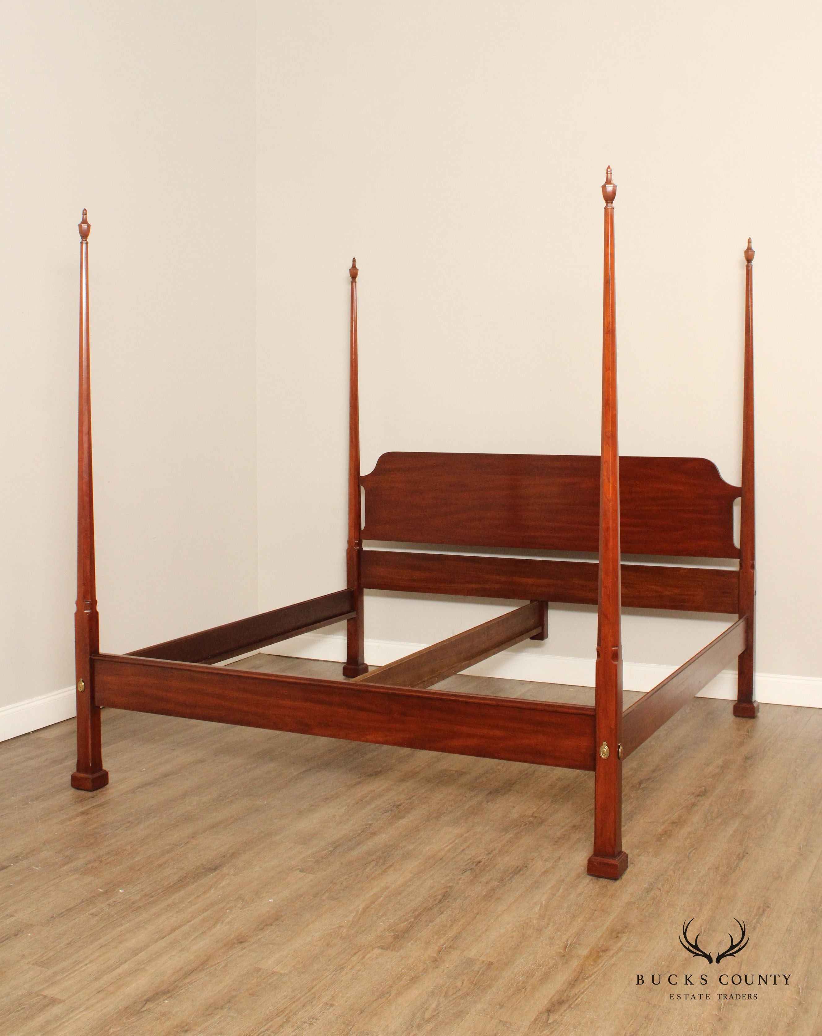 Henkel Harris Cherry King Size Poster Bed