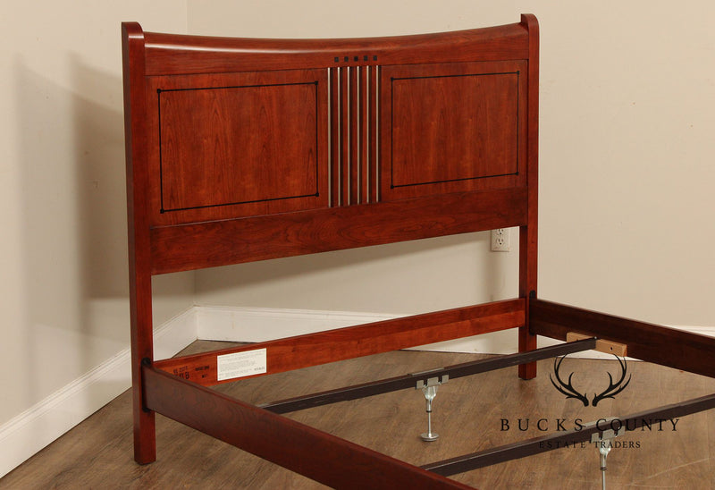 Stickley 21st Century Collection 'Sutton Place' Cherry Queen Bed