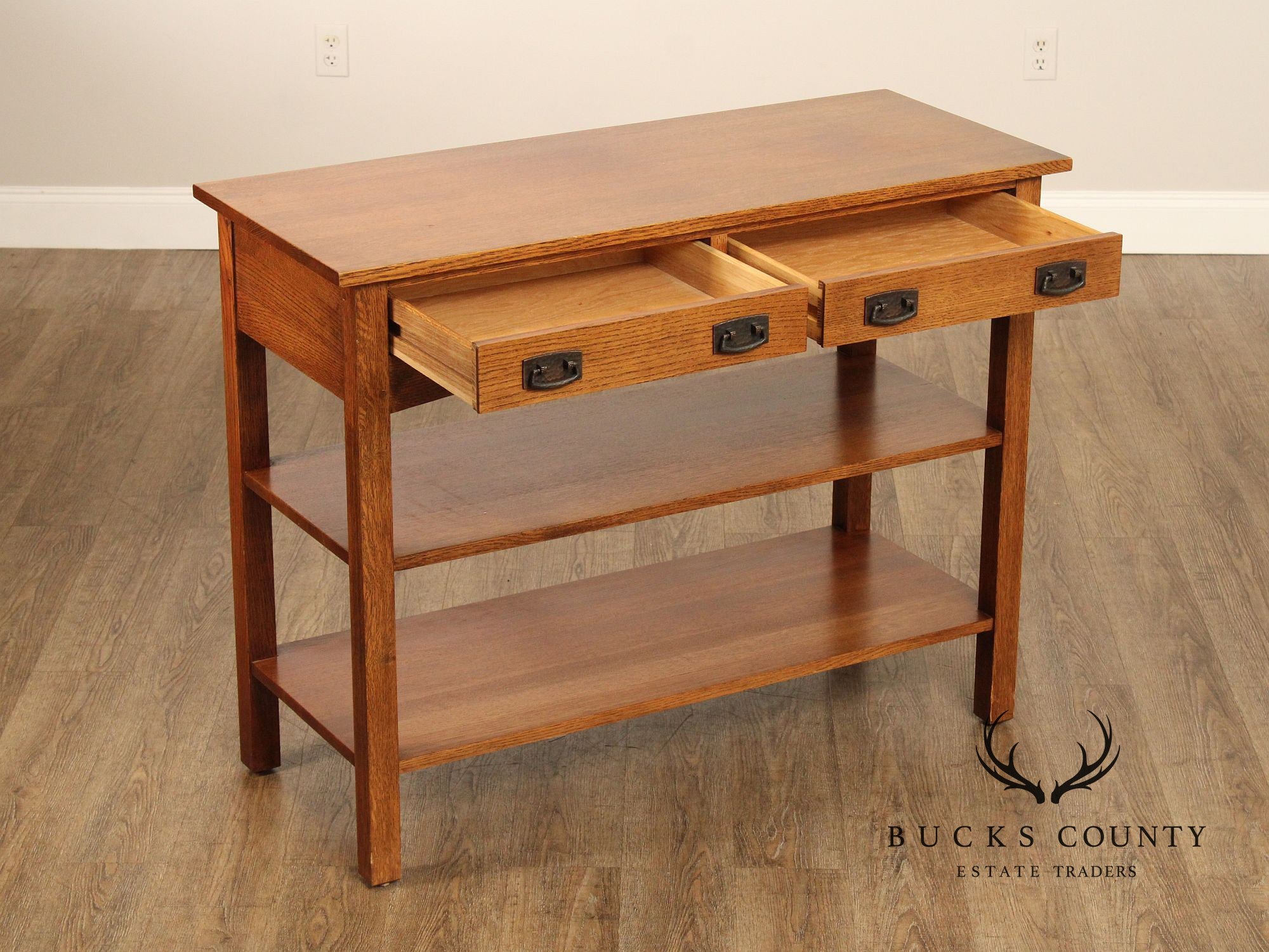 Stickley Mission Collection Oak Server