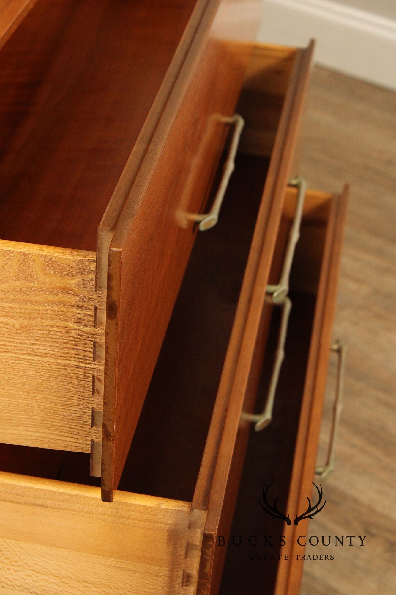 Young Manufacturing Mid Century Modern Walnut Gentleman's Chest