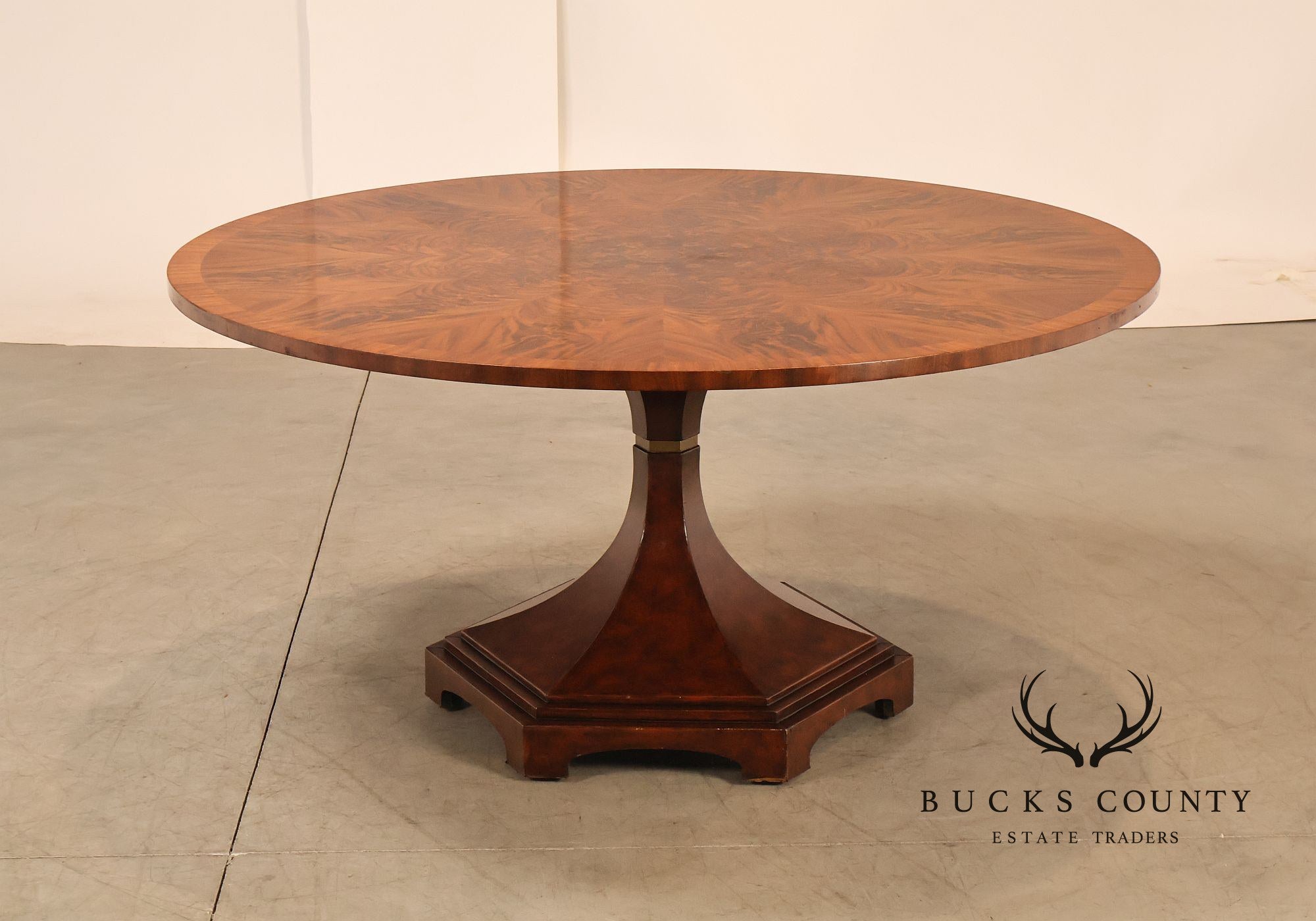 Theodore Alexander Round Pedestal Dining Table