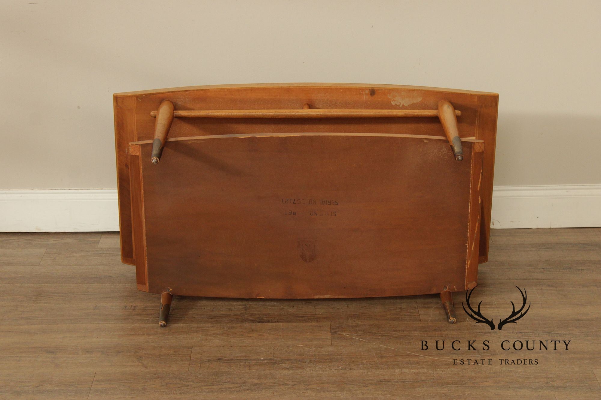 Lane Copenhagen Mid Century Modern Walnut Coffee Table