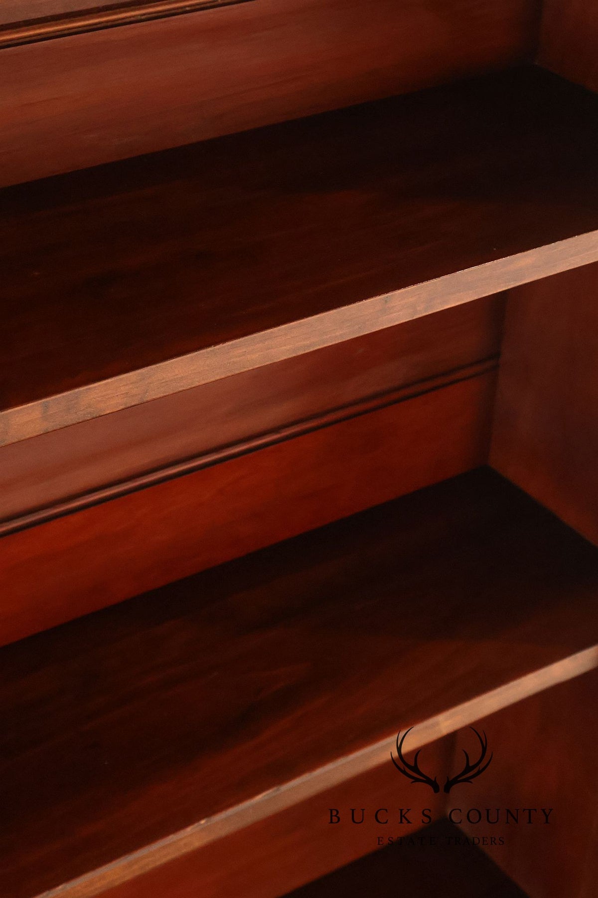 D.R. Dimes Pine Two-Piece Step-Back Cupboard