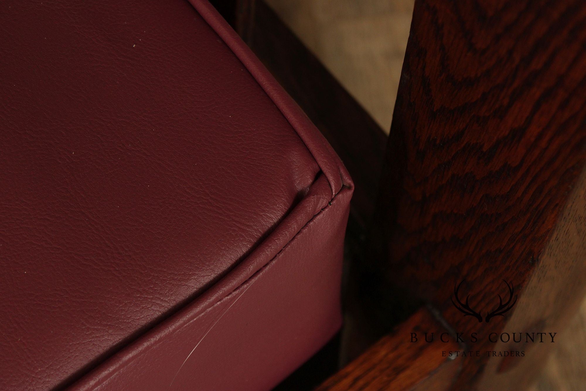 Lifetime Furniture Antique Mission Oak Sofa Settle