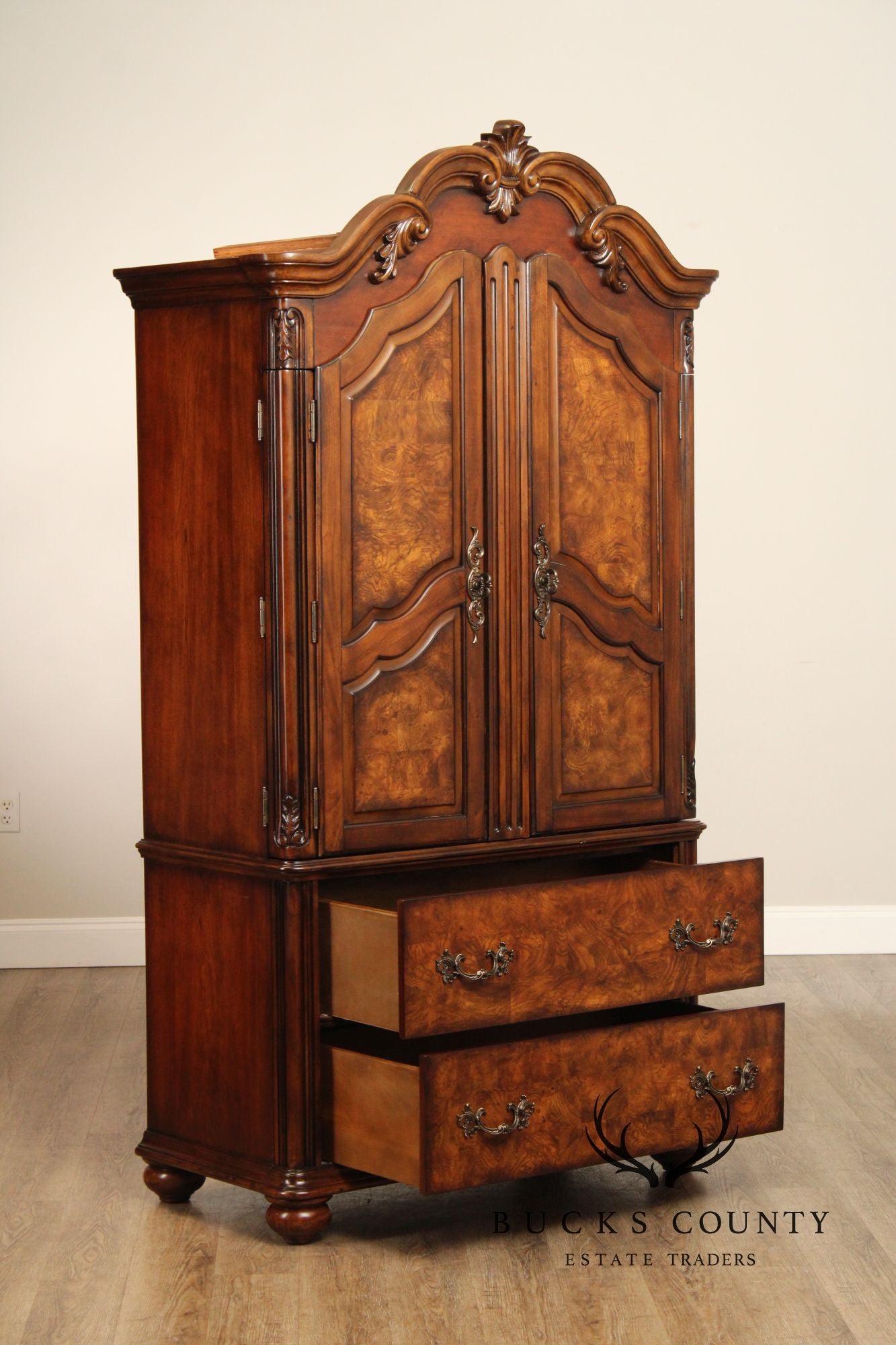 Pulaski Furniture 'Ashton Park' Burlwood Armoire