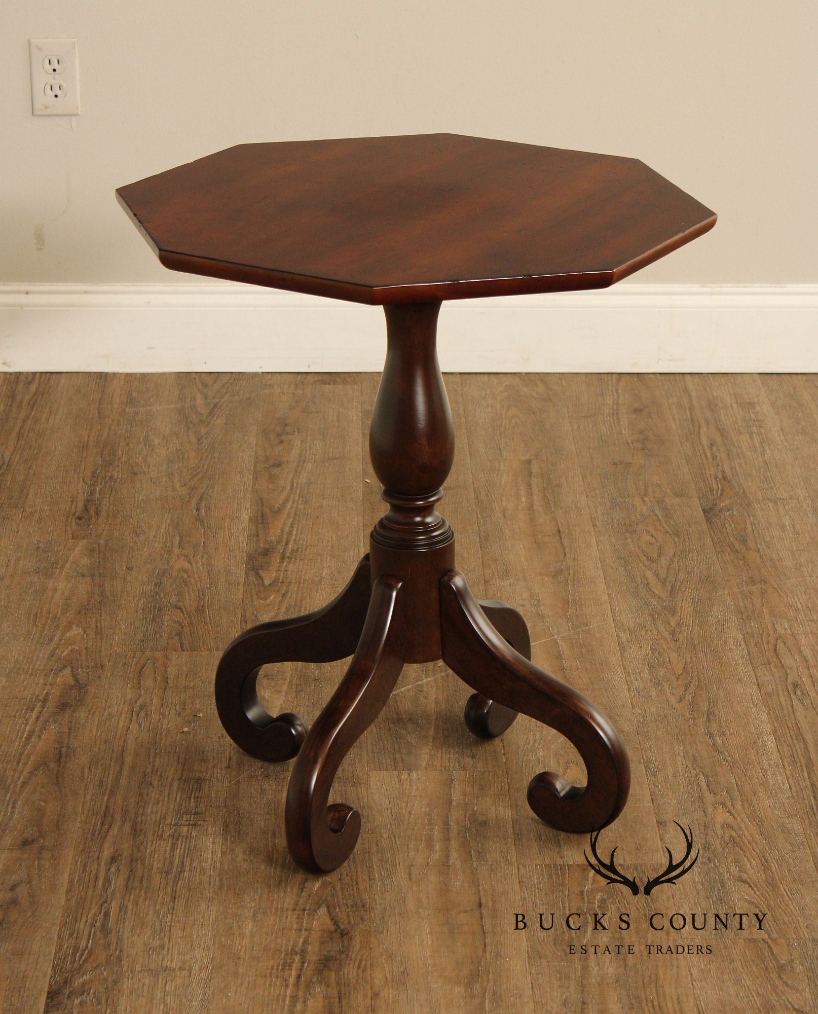 Kincaid Artisan’s Shoppe Solid Wood Octagonal Side Table