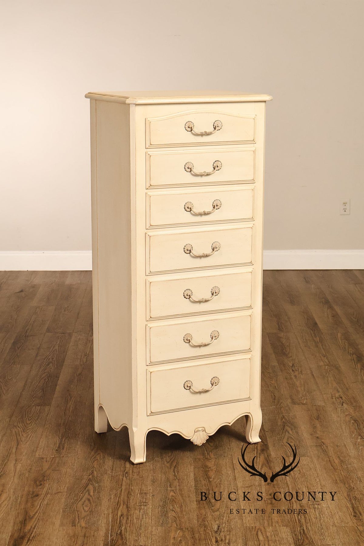Ethan Allen 'Country French' Painted Lingerie Chest