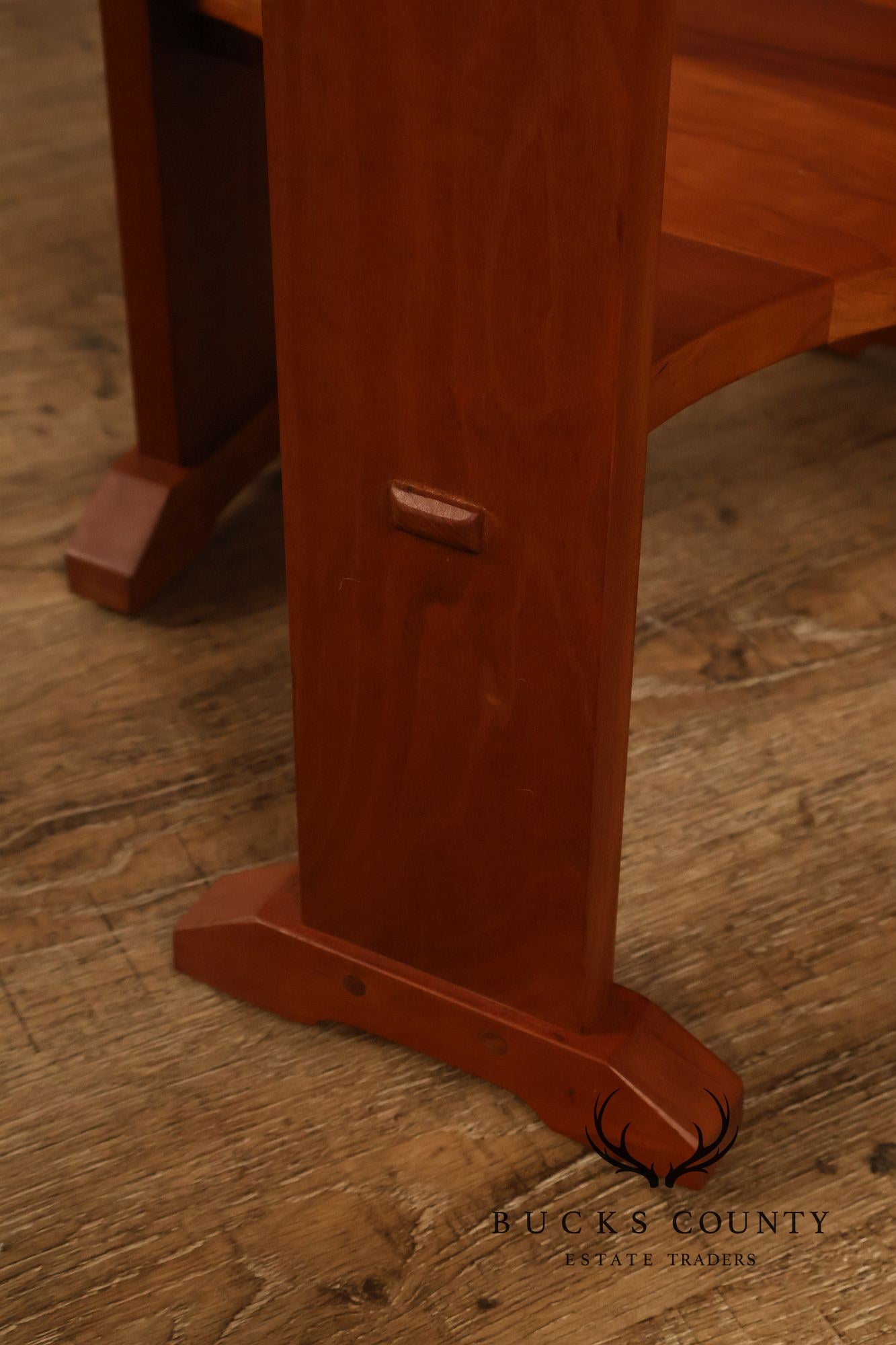 Stickley Mission Collection Cherry Octagonal Side Table