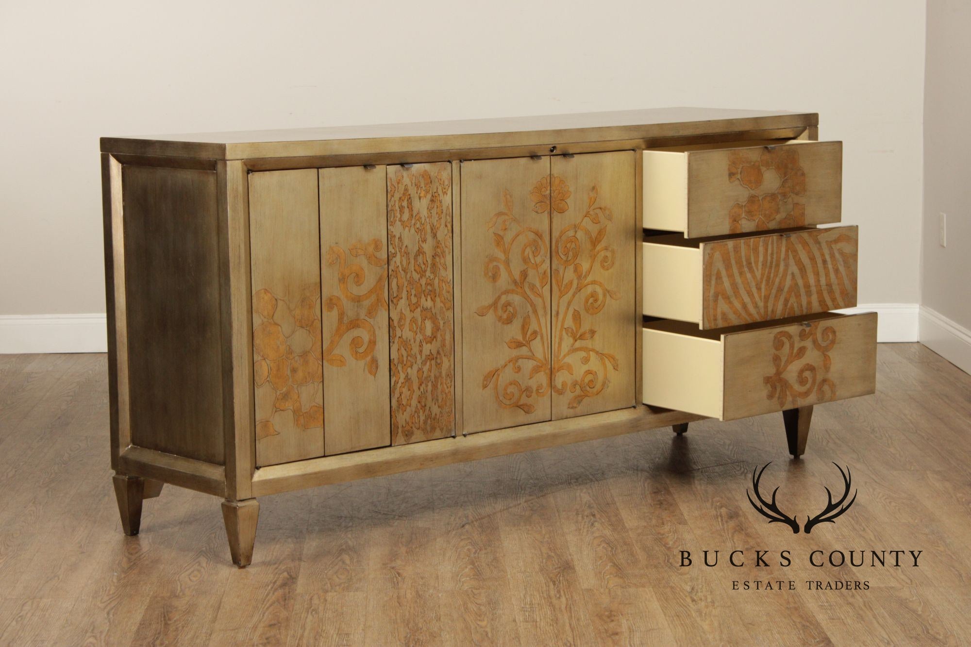 Hooker 'Sanctuary' Painted Sideboard or Media Console