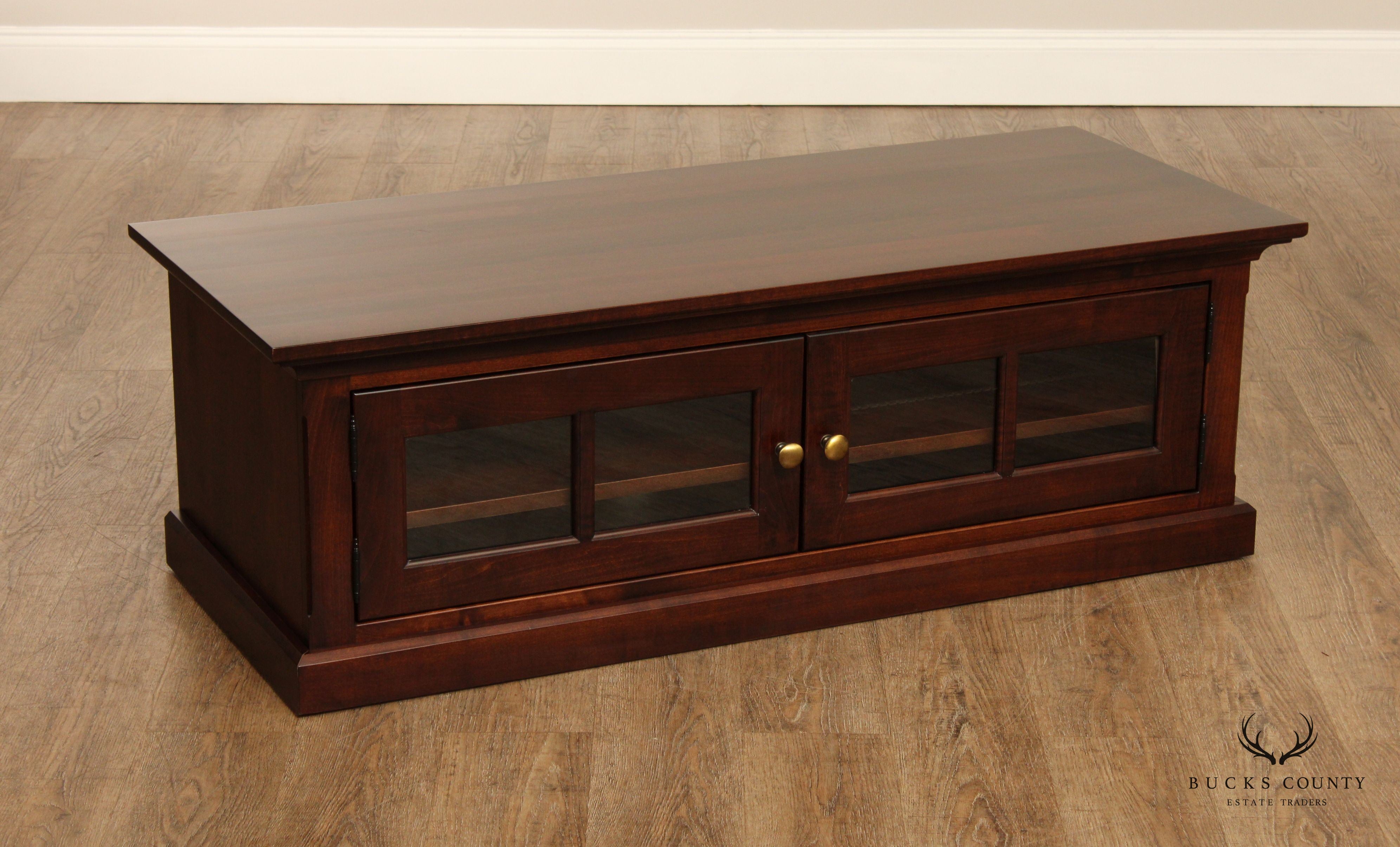 Traditional Style Media Console Cabinet