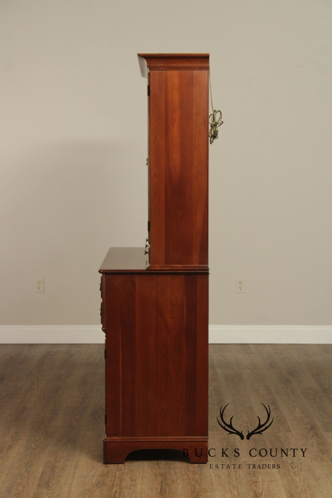 Pennsylvania House Cherry Chippendale Style China Cabinet