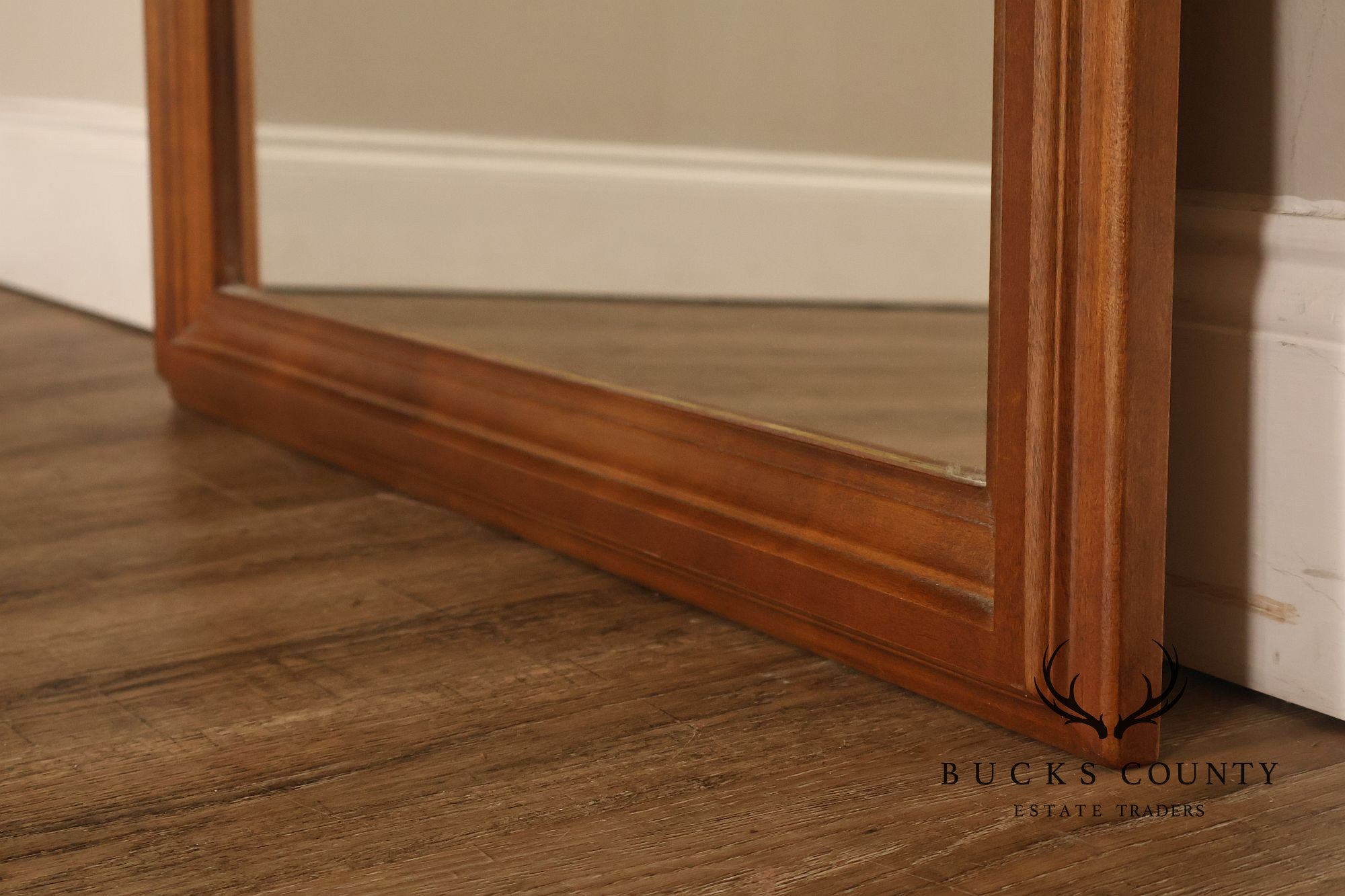 HPL Mobilier Wood Framed Dresser Mirror