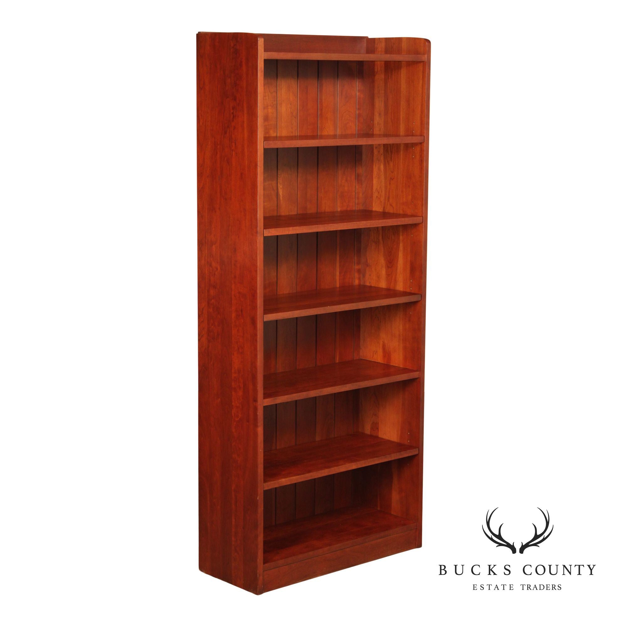 Stickley Mission Collection Cherry Open Bookcase